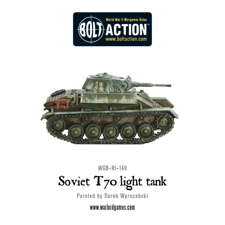 Soviet T70 Light Tank Warlord Games Ltd