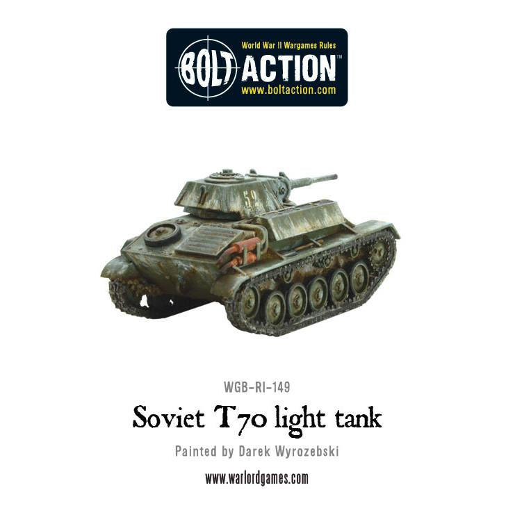 Soviet T70 Light Tank Warlord Games Ltd