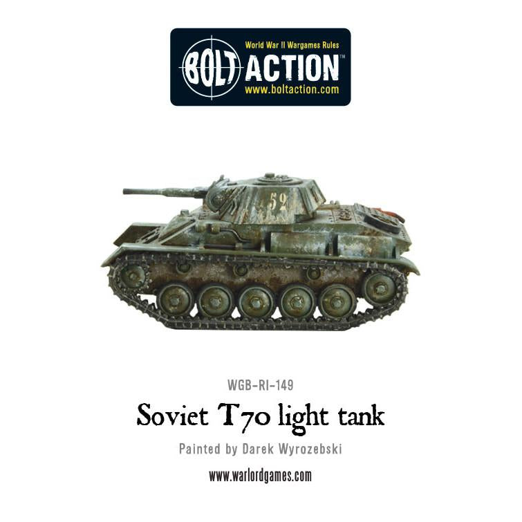 Soviet T70 Light Tank Warlord Games Ltd