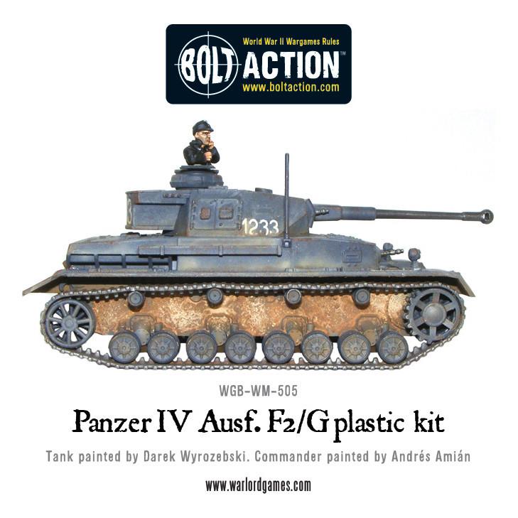 Panzer Iv Ausf F1 G H Medium Tank Plastic Warlord Games Ltd