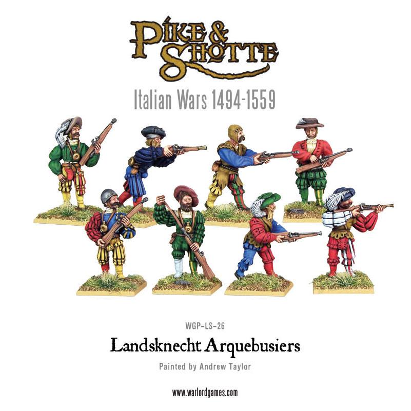 Landsknecht Arquebusiers Warlord Games Ltd