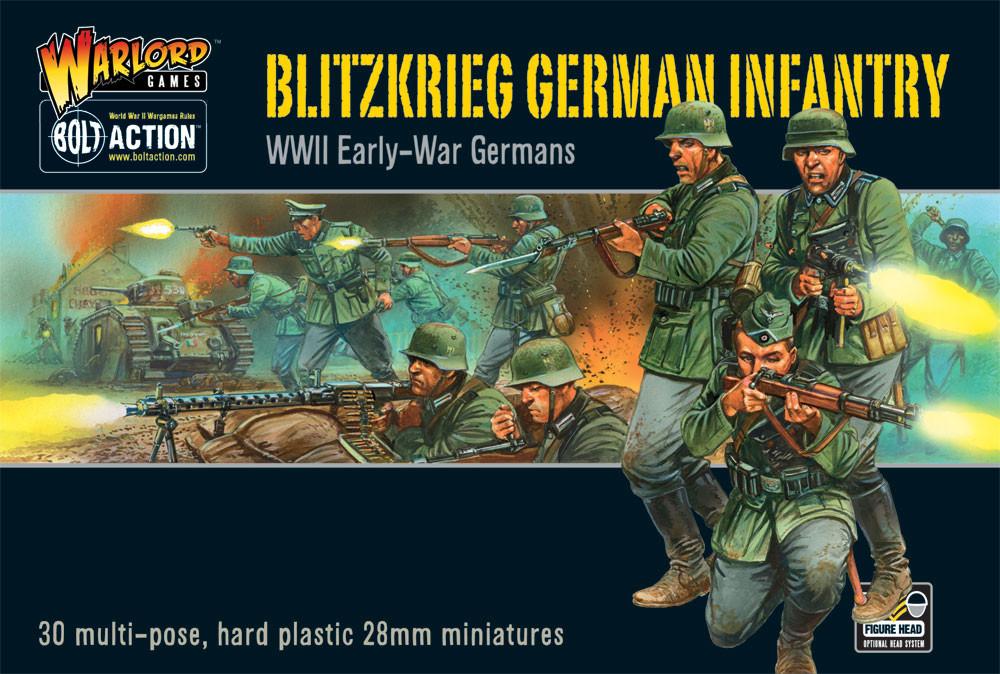 Blitzkreig German Infantry (T.O.S.) -  Warlord Games