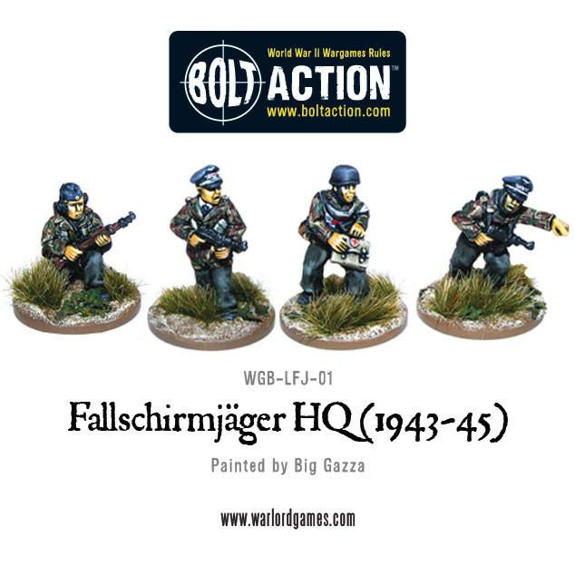 Fallschirmjager HQ (1943-45) – Warlord Games Ltd