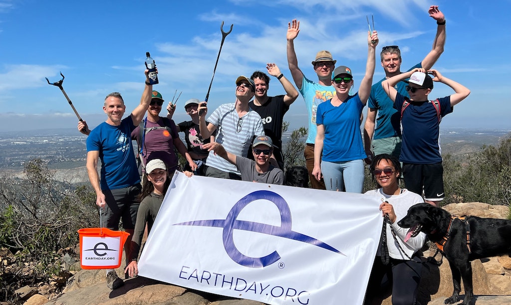 Earth Day Cleanup Team