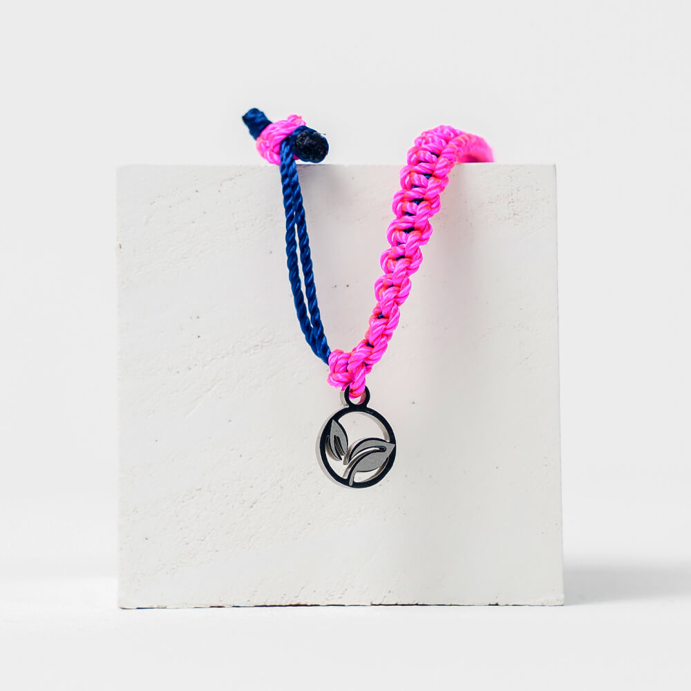 PINK FALL BRAIDED BRACELET 🌲 – Treehuggers Bracelets