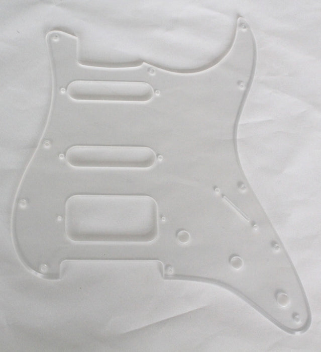 transparent strat pickguard