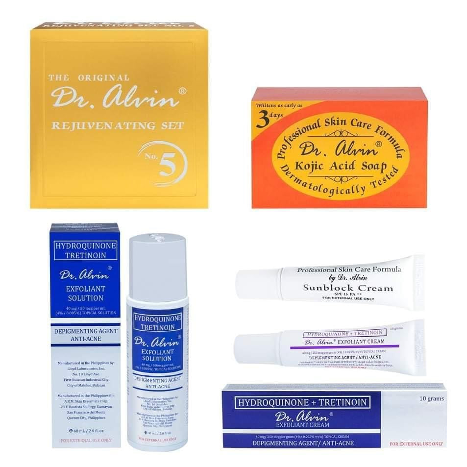 Dr Alvin Rejuvenating Set no#5 2sets