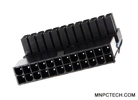 Shop and Buy 90 Degree Angle 24 Pin ATX Connector for Motherboard Mainboard