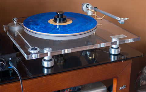 steps to replace and upgrade BLUENOTE Piccolo Turntable Sorbothane Isolation Feet (Set of Three) will also help prevent and stop Needle Skipping.