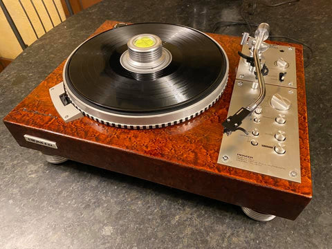 Best PIONEER PL-530, PL-550, and PL-570 Turntable Upgrade Isolation Feet For Sale.