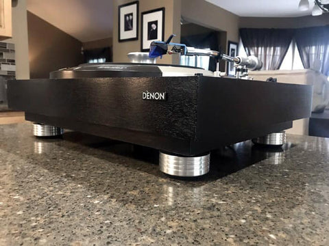 DENON DP 3000 DP 3500 DP 3700 Turntable Isolation Feet Mnpctech