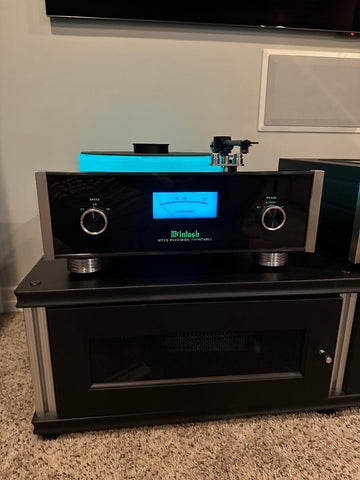 How to change and swap to new turntable feet for the McIntosh MT-10 turntable