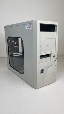 The Best Used 1998 Vintage Beige ATX Mid Tower Case With Cooling Fan Mods.