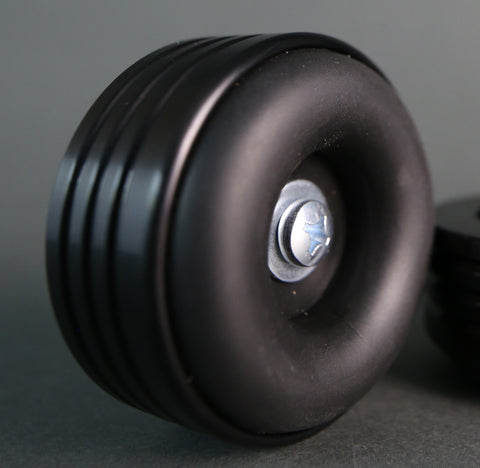 Black Finish color anti-vibration foot for pioneer PL-550, PL-530, and PL-570 turntable