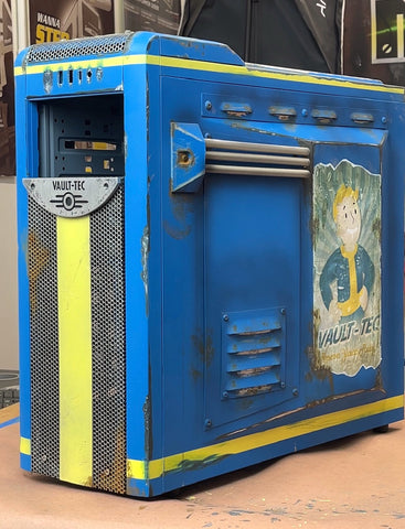 where to buy fallout gaming pc case mod by bill owen and mnpctech for PC game release and giveaway