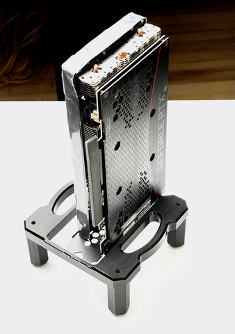 Mnpctech Stage 2 Vertical ASUS Strix or EVGA Video Card GPU Mounting Bracket Triple Slot