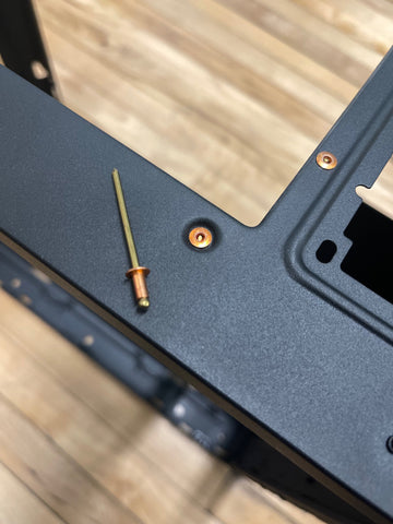 What size for pop rivet fits Corsair computer case and chassis