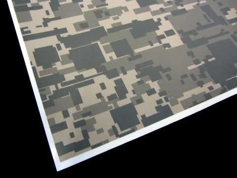 Shop and Buy 3M Army Digi-Camo / Digital Snow Camouflage Vinyl Film Wrap Sheets