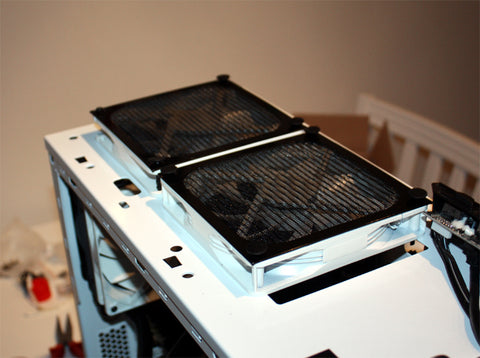 Alexa, find front computer fan filter metal mesh screen for Thermaltake chassis case