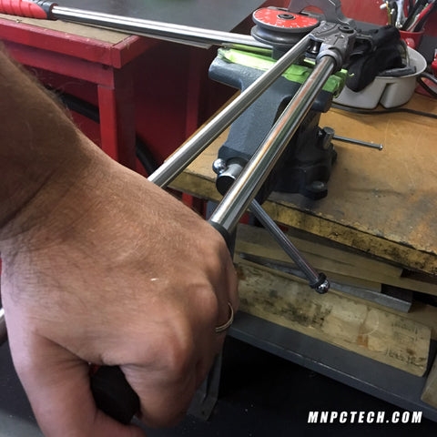 How To Mandrel Hand Bend Use Stainless Steel Tubing Type for 12mm, 13mm, .5" O.D. Compression Fitting.