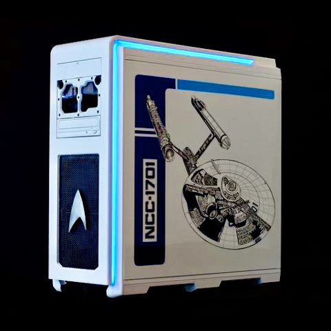 star trek gaming pc computer case mod for esports game tournament giveaway grand prize