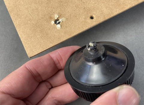 Tutorial for Removing Fluance RT80 / RT81 turntable foot to fix, replace and upgrade the factory feet.