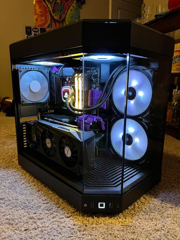 HYTE Y40 & Y60 Case PC Builds with Corsair CPU Cooler