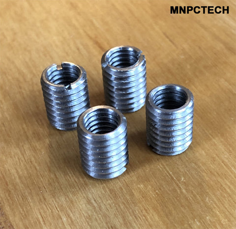 Find M8 - M6 Thread reducers to attach part with M6 thread screw into M8 threaded hole.