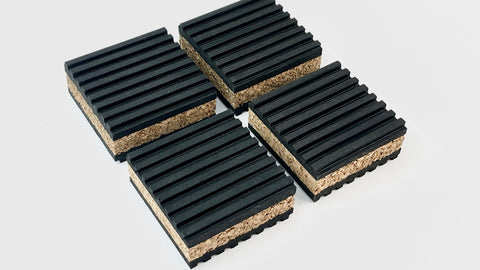 Cork Pads for Turntables to Reduce Vibration & Skipping Anti-Vibration Isolating Pads For Sale.