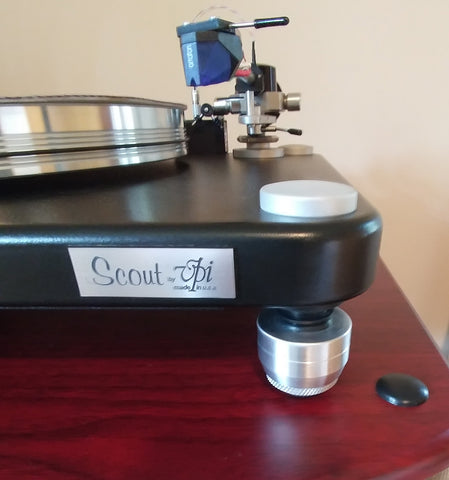 where to shop and upgrade with best feet for VPI Scout Scoutmaster Aries Turntable