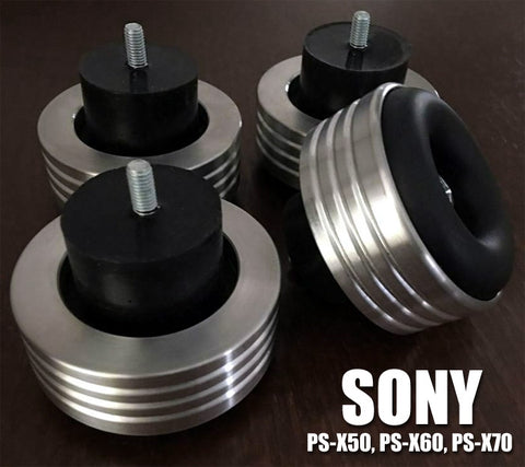 SONY PS-X50, PS-X60, PS-X70 Anti vibration Isolation Upgrade Feet