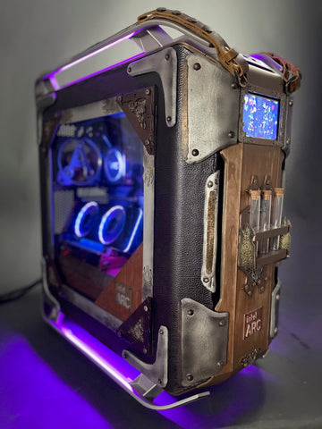 Who builds steampunk style custom gaming pc cases