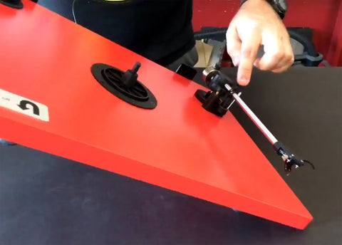 How to Repair and Replace U-Turn Audio Turntable belt and feet cartridge