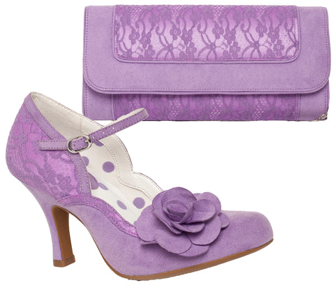 Ruby Shoo Josie and Tirana in Lilac