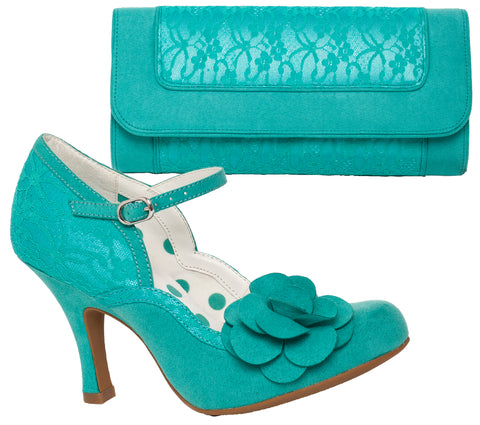 Ruby Shoo Josie and Tirana in Teal