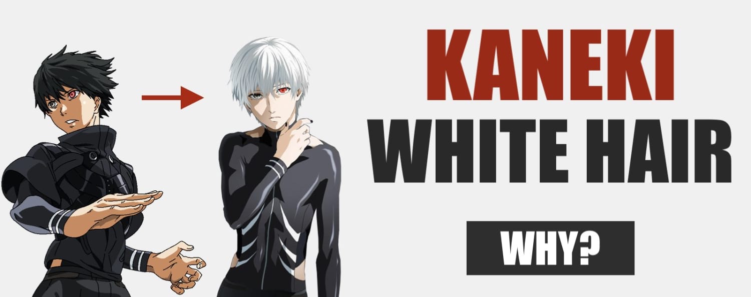 Why Did Kaneki S Hair Turned White Tokyo Ghoul Merch
