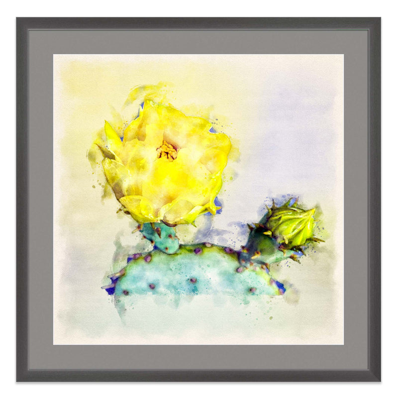 cactus flower painting