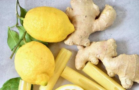 Ginger and lemon