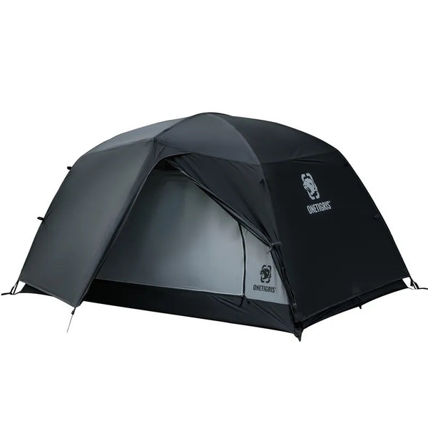 OneTigris 4 Persons STELLA Tents for Camping Black Waterproof