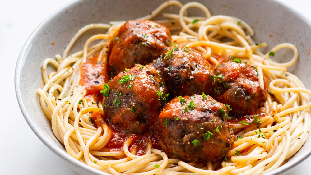 Low FODMAP Meatballs with Homemade Tomato Sauce – Gourmend Foods