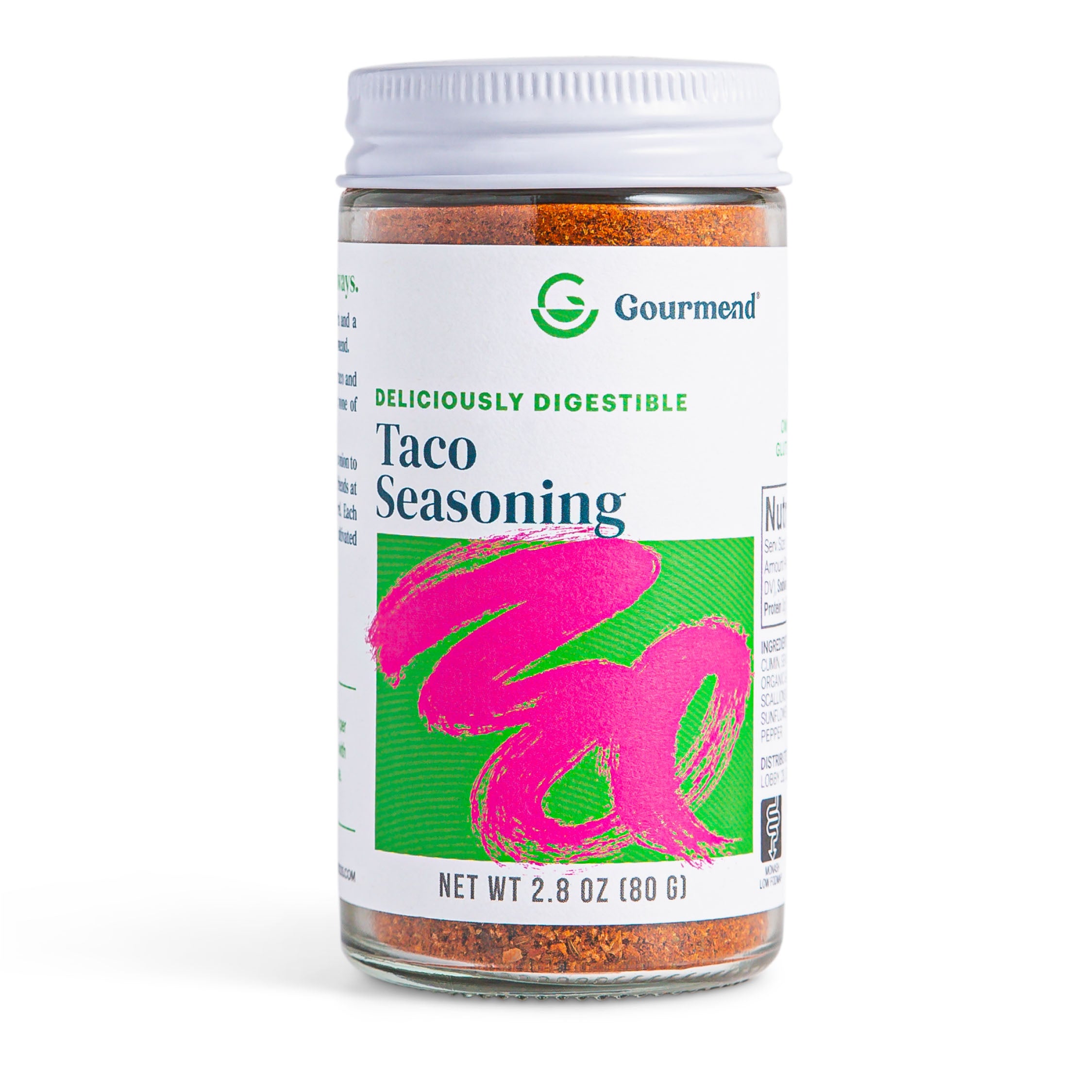 Low FODMAP Taco Seasoning - Gourmend Foods product image