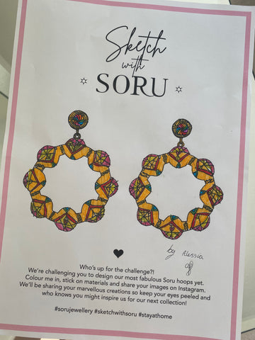 Soru Jewellery Sketch With Soru Design Your Own Hoop Earrings