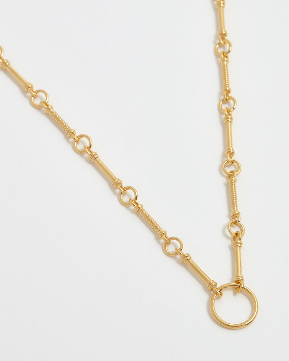 Soru Charm Link Necklace