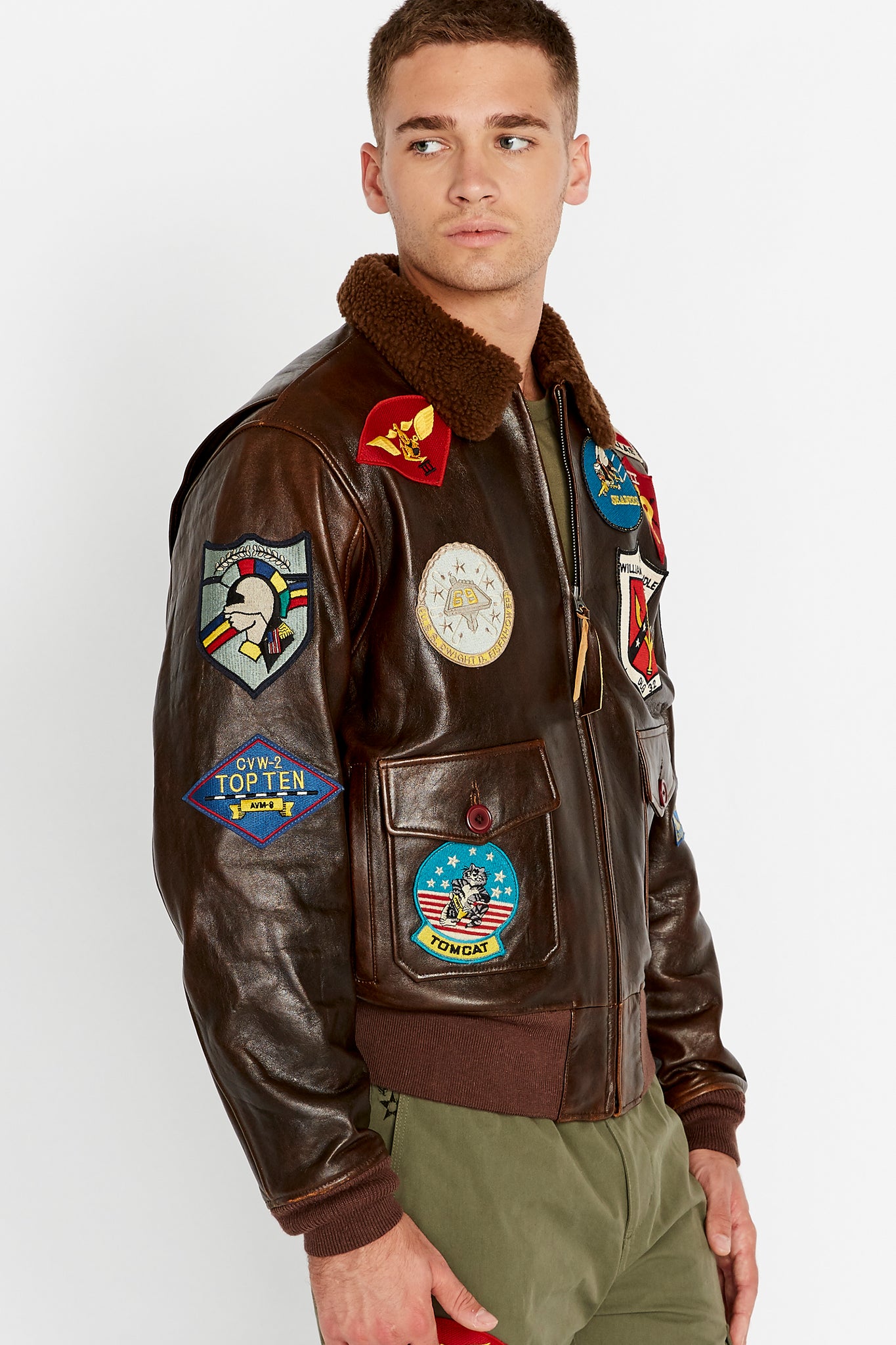 Top Gun G 1 Leather Jacket Avirex