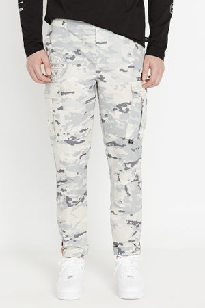 winter camo cargo pants