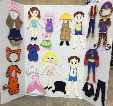 Fabric Paper Dolls – Quality Time Quilts & Fabrics