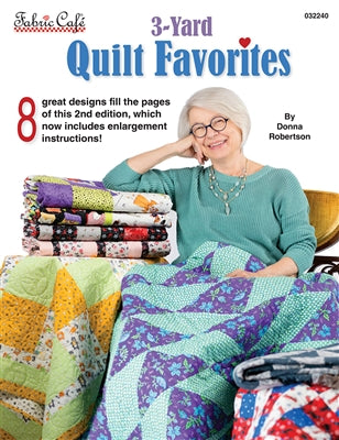 Fabric Cafe - Quilt Pattern - Fast & Fun 3-Yard Quilts Book