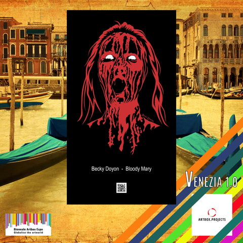 Becky Doyon Artbox Venezia 1.0 Exhibition Bloody Mary