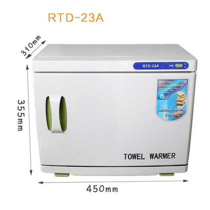 16l Salon Hot Uv Sterilizer Cabinet Towel Warmer Tabletop Ultraviolet