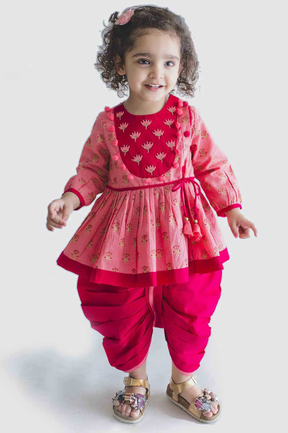 baby girl dhoti dress